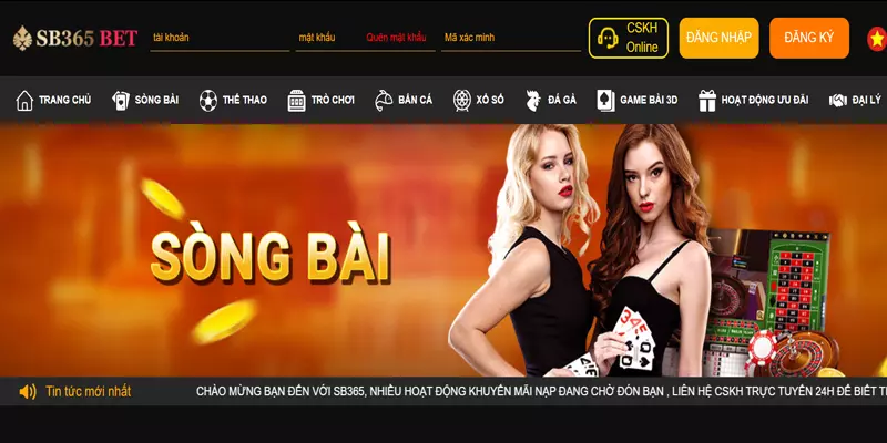 SB365BET là một nhà cái cá cược trực tuyến hàng đầu tại Việt Nam